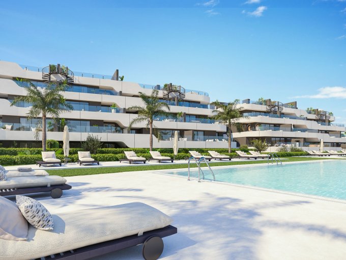New Complex Swimming Pool Apartment New Golden Mile