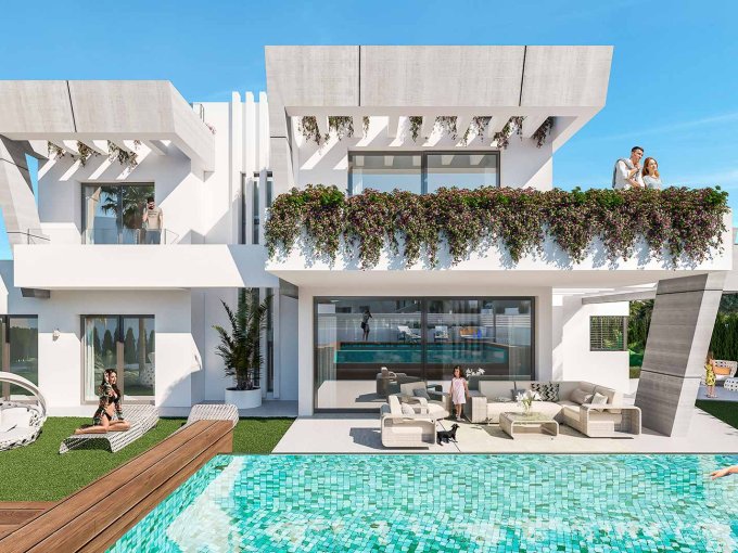 Townhouse with Private Pool Marbella