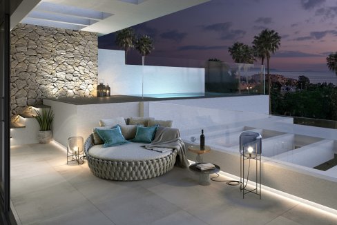 Jacuzzi Terrace Luxury Penthouse New Golden Mile