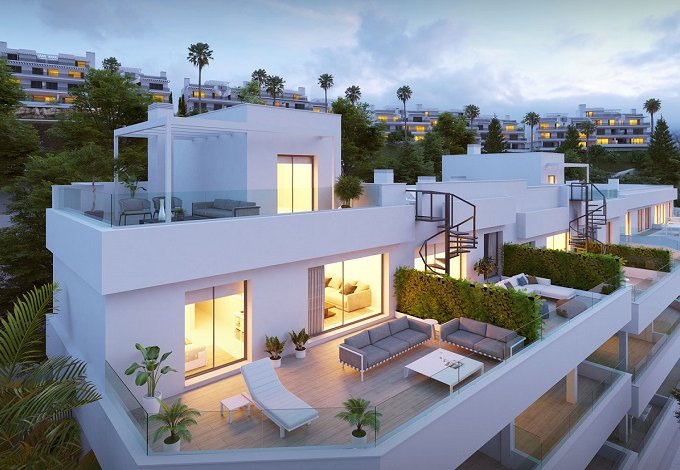 Pisos y Áticos de Obra Nueva en venta en Cancelada
