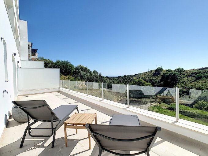 Terraza de apartamento Marbella venta
