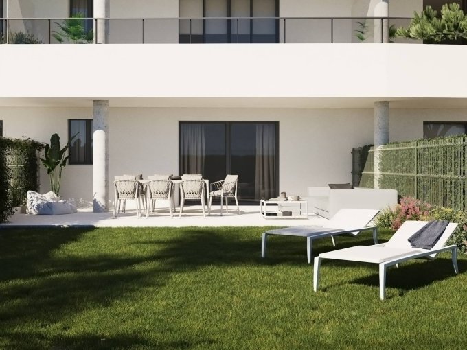 Garden Off Plan Apartments for Sale in Estepona, Costa del Sol