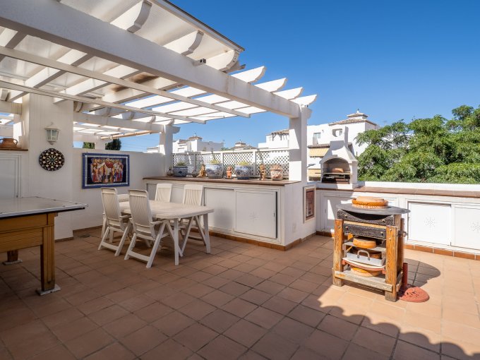 Terraza Apartamento en Venta en Nagüeles, Marbella