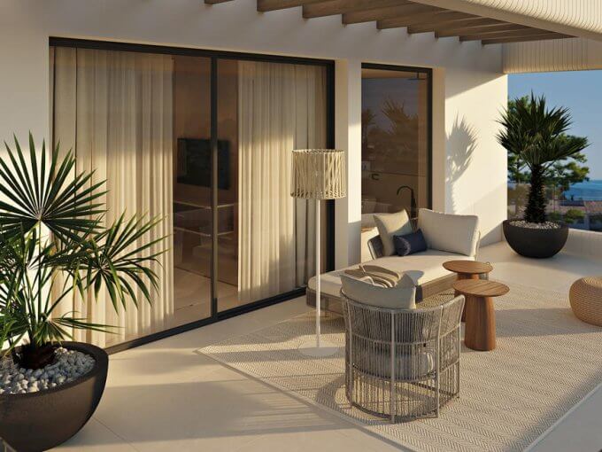 Viviendas de obra nueva en primera línea de playa en venta en Marbella