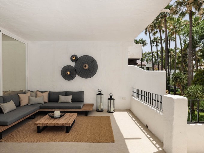 Terraza de Apartamento en Puerto Banus