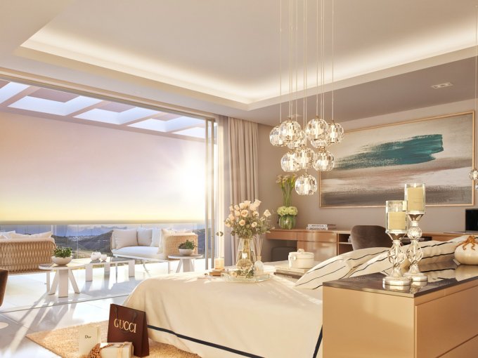 Dormitorio Villas Nuevas en Venta en Marbella