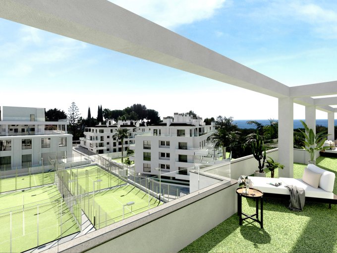 Padel Investment apartments in Calahonda, Marbella for sale