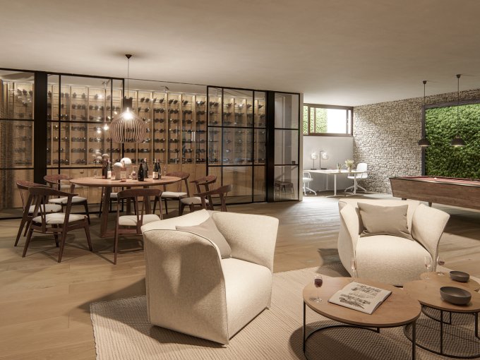 Living room Boutique Development in La Cala de Mijas for sale