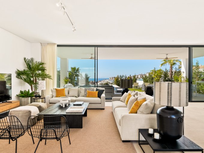 Salón Espectacular Villa en Cabopino en venta