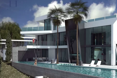 Modern villa in Los Flamingos for sale