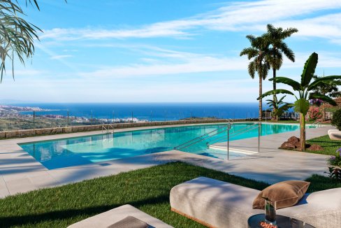 Sea view Apartment in Finca Cortesin for sale