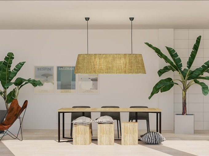 Social lounge New Apartments in Benalmadena for sale