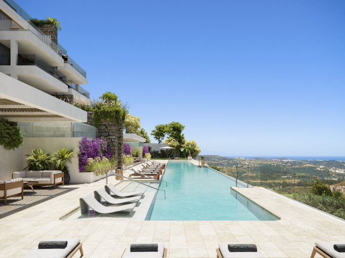 Swimming pool Boutique Development in La Cala de Mijas for sale