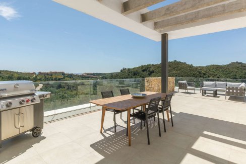 Terrace bbq Brand New Penthouse on the Golden Mile for sale