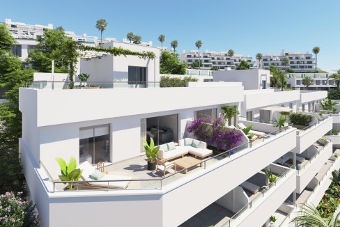 Terrace Garden Apartment for Sale in Cancelada