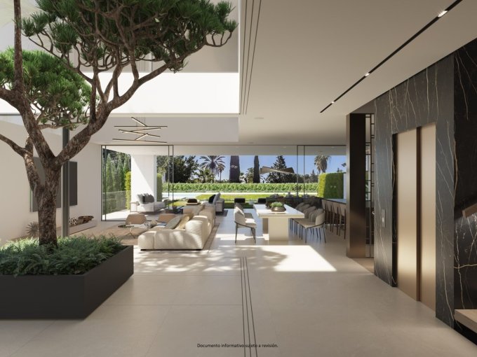 Interior Impresionante Villa de Diseño en Atalaya de Río Verde en venta