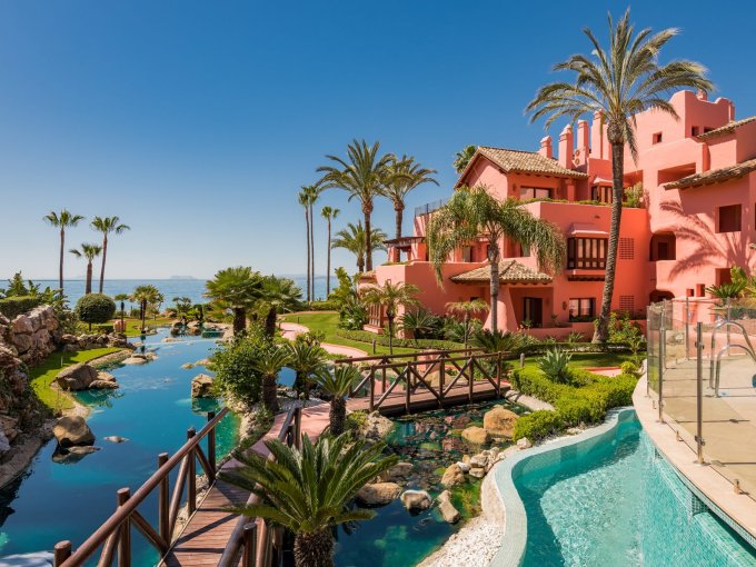 River Frontline Beach Duplex Penthouse in Cabo Bermejo for sale