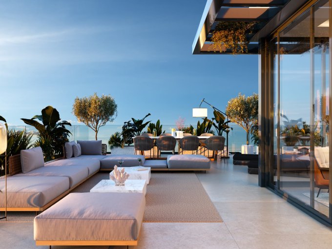 Terrace Top Located Off Plan Apartment for sale in Marbella