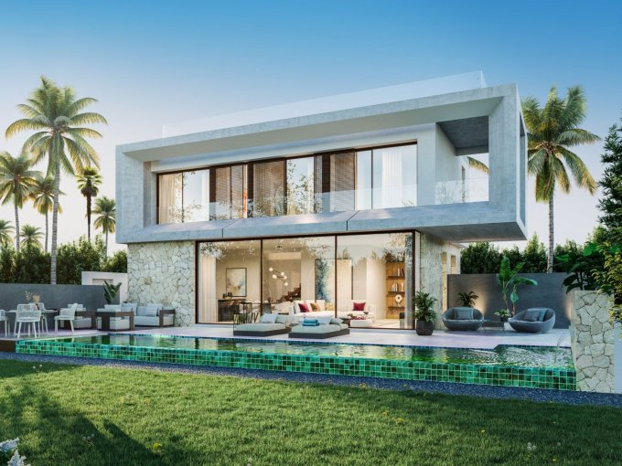 Nueva villa contemporánea de lujo en la playa de Casablanca en venta