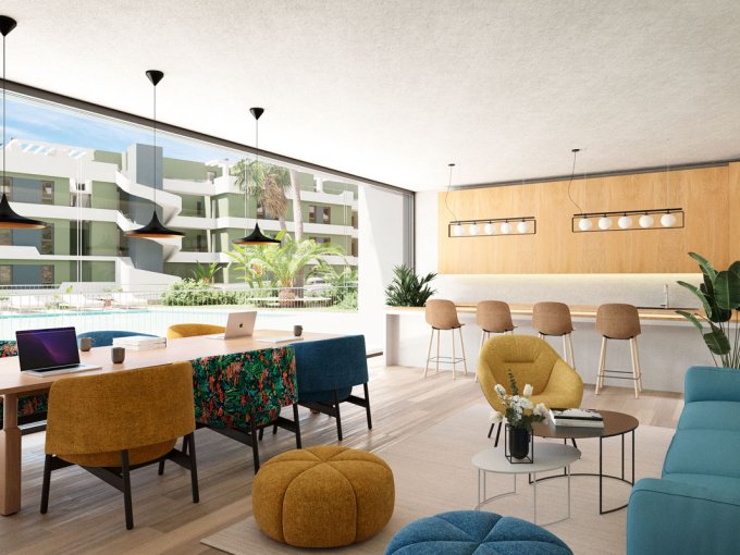 Open plan New 2 bedroom Apartment in Mijas For sale