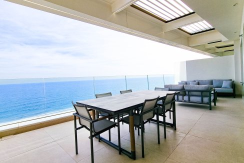 Outdoor space Brand New Penthouse in Estepona for sale