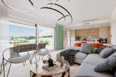 Espacio abierto Nuevo apartamento en La Cala Golf Resort, Mijas en venta