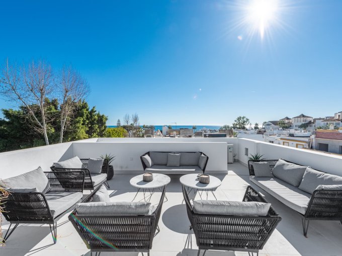 Solarium vista Adosado en la Milla de Oro en venta