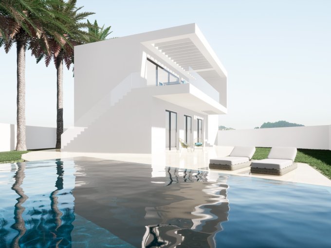 pool Villa In Estepona with Sea Views