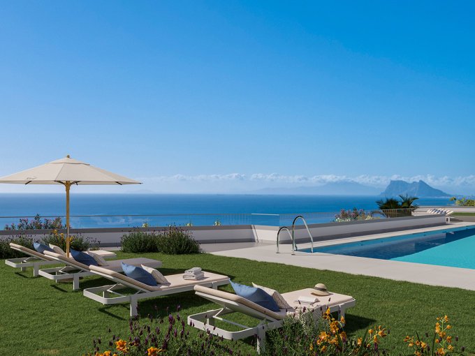 Sea view Brand New Townhouse in Manilva for sale