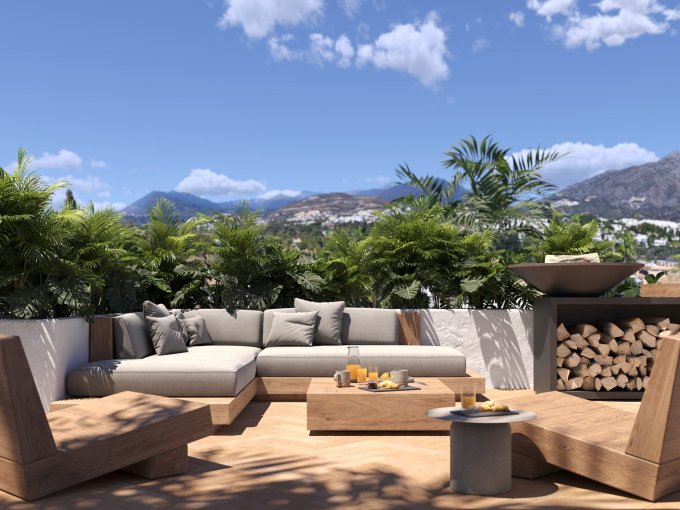 Terrace Off-plan Apartment with Panoramic Views for sale