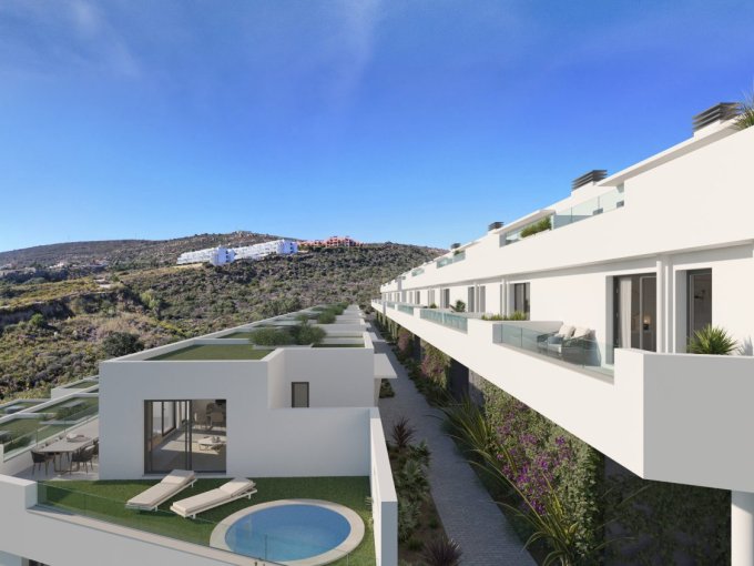 View Brand New Semi-detached Houses in Manilva for sale