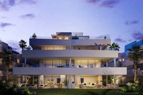 Building Brand New Apartment in Estepona Hills for sale