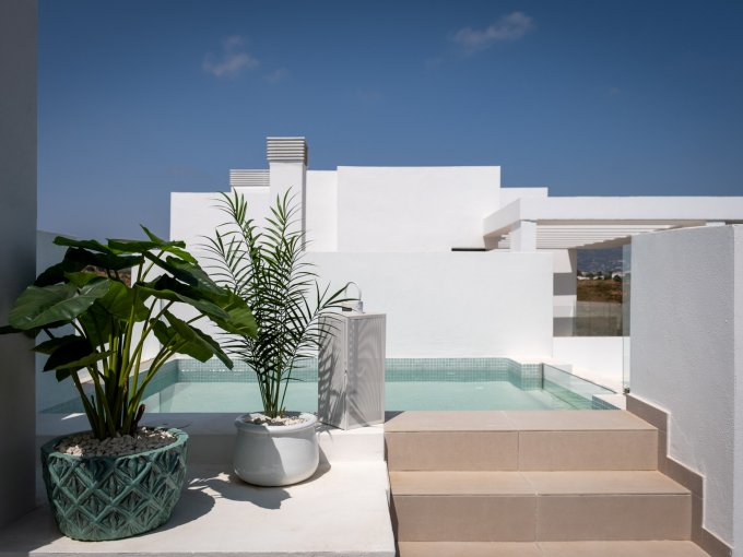 Jacuzzi New Penthouse in La Cala Golf Resort.