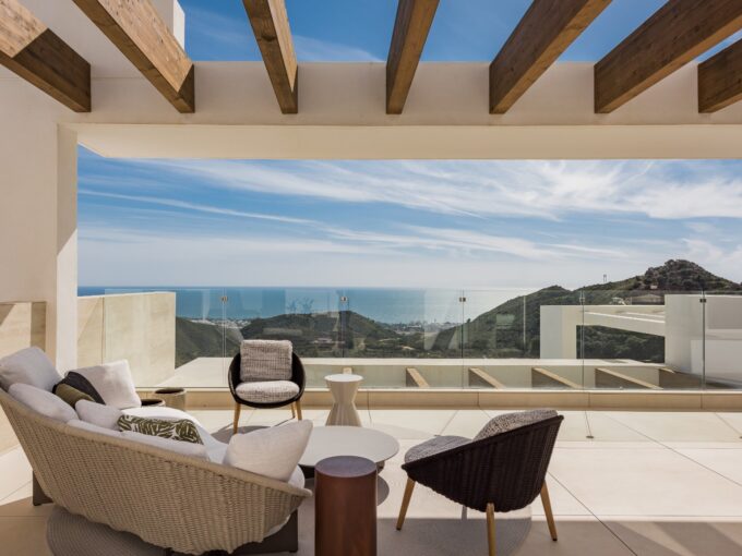 Terrace view Beautiful duplex penthouse for sale Palo Alto. Property for sale in Marbella.