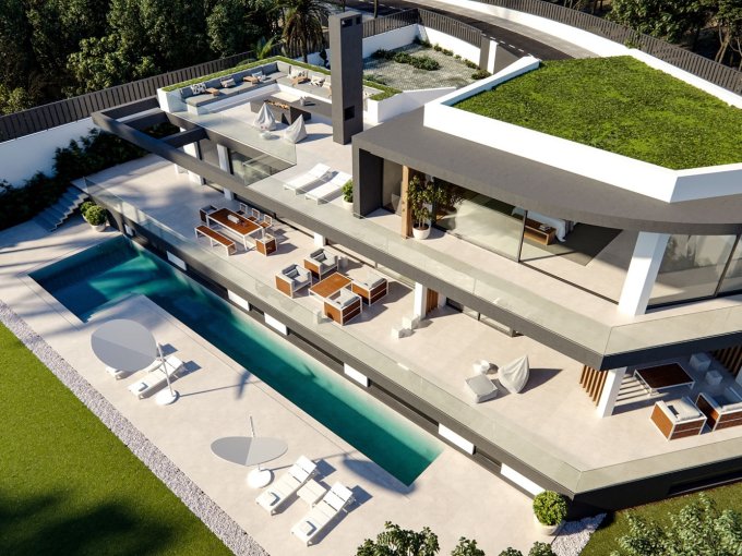 Villa Project in Las Lomas De Marbella Club for sale