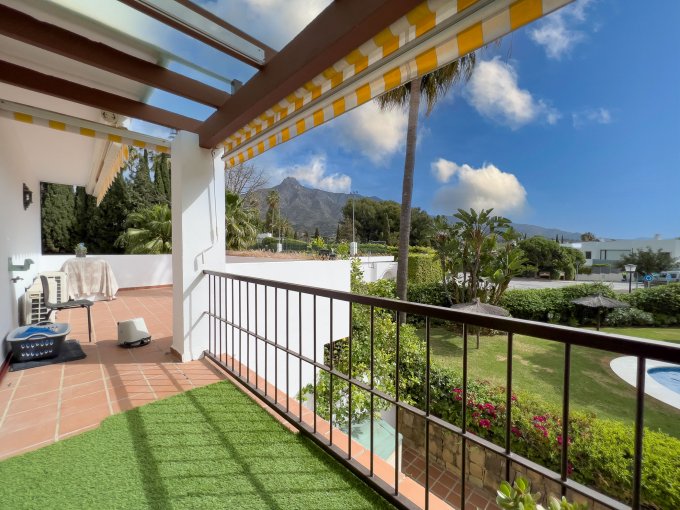 Apartamento en Venta Terraza vista en La Milla de Oro