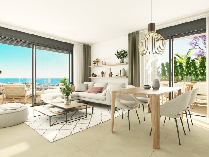 Living space New Apartments Near Golf Calanova for sale