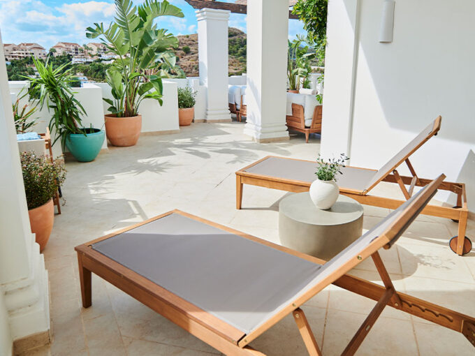 Relax area New Apartment with Sea View Nueva Andalucia, Be Aloha for sale