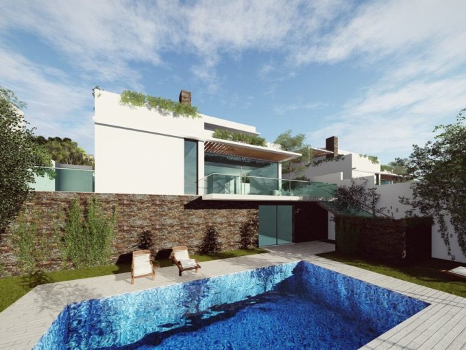 Pool New modern villa in La Cala de Mijas for sale