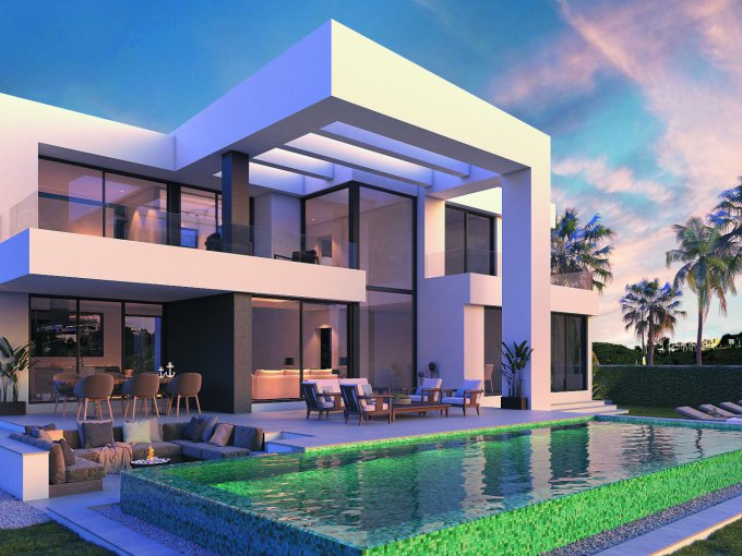 Pool New Build Villa in Colinas del Limonar for sale