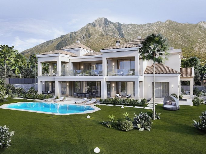 Project Luxurious Villa in Sierra Blanca for sale