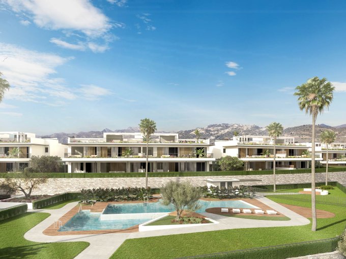 Exterior New Apartment on the Santa Clara Golf Course for sale