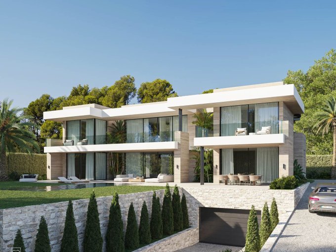 Exterior Stunning Villa in El Paraiso