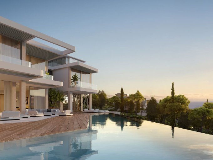 Pool 6 bed New Built Luxury Villa in Benahavis for sale