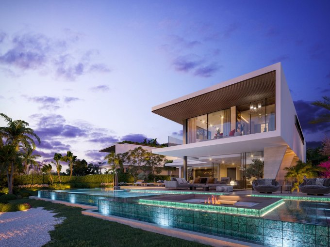 Sunset New luxury villa in Camoján for sale