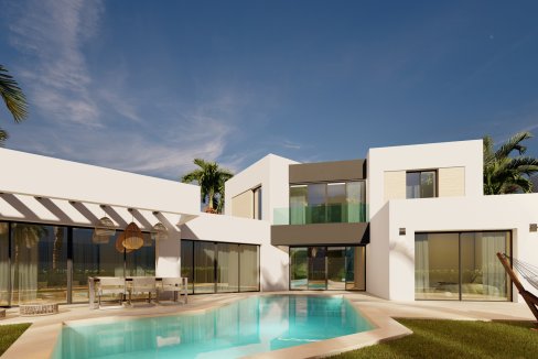 New Built Golf Villa in Estepona for sale