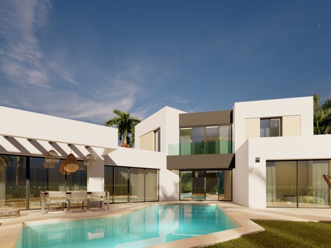 New Built Golf Villa in Estepona for sale