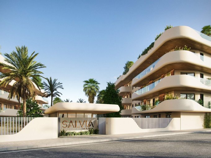 Entrance New Apartments in San Pedro Alcantara for sale
