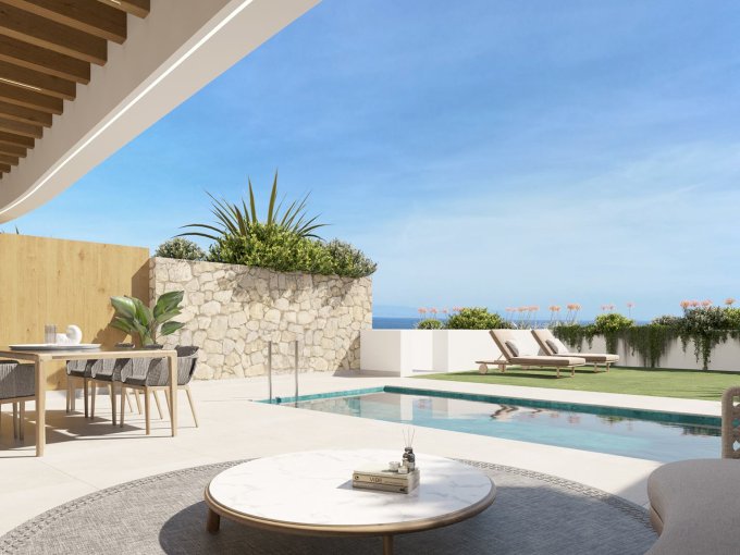 Garden New Apartments in Mijas Costa for sale