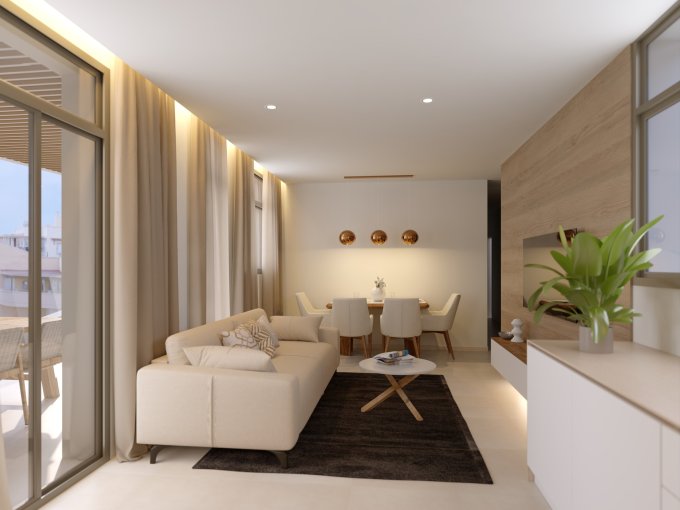 Salon New Apartments for sale in Estepona,  Zona Calvario